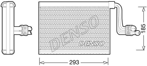 [64119290888DENS] Evaporator, Air Conditioning