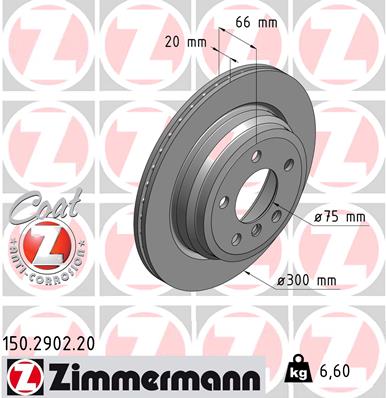 [34216864900Z] Brake Disc, Rear