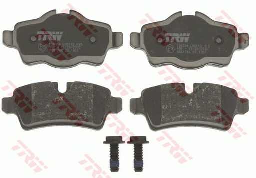 [34216778327TRW] Brake Pad Set, Rear