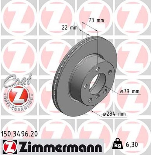 [34116792215Z] DISC BRAKE FRONT 