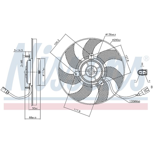 [1K0959455ES-N] ELECTRIC FAN