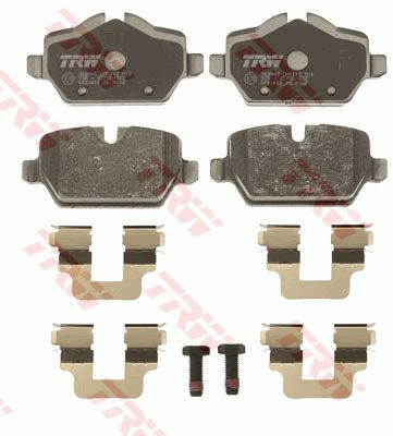 [34216788183TRW] Brake Pad Set, Rear