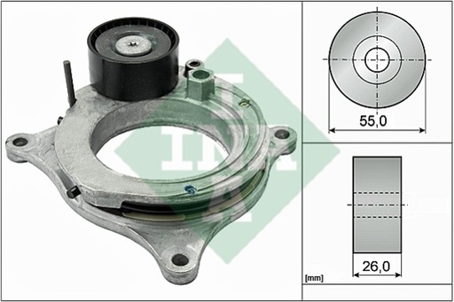 [11288580360INA]  Tensioner Lever, v-ribbed belt