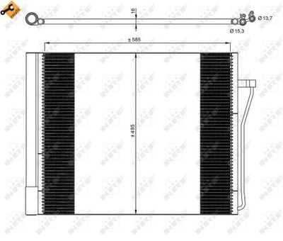 [64509109724NRF] Condenser, Air Conditioning
