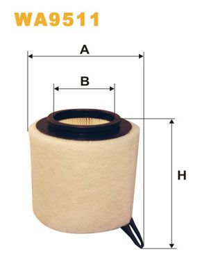 [13717532754WIX] AIR FILTER 