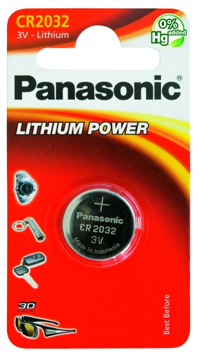 [CR2032PANASONIC] BATTERY CR2032 