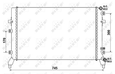 [1K0121251BN-NRF] ردياتير