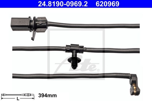 [­8W0615121E-ATE] Warning Contact, Brake Pad Wear