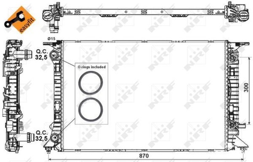 [8K0121251T-NRF] ردياتير