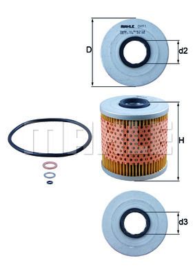 [11421727300MH] OIL FILTER