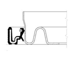 [11117547842CO] Shaft Seal, crankshaft