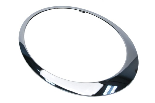 [51137149905] Headlight Trim Ring, Left, Chrome