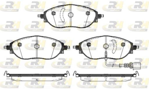 [8V0698151C-RH] FRONT BRAKE PADS