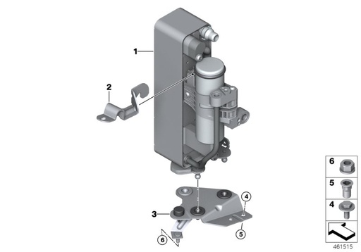 [64509471521] Condenser, air conditioning